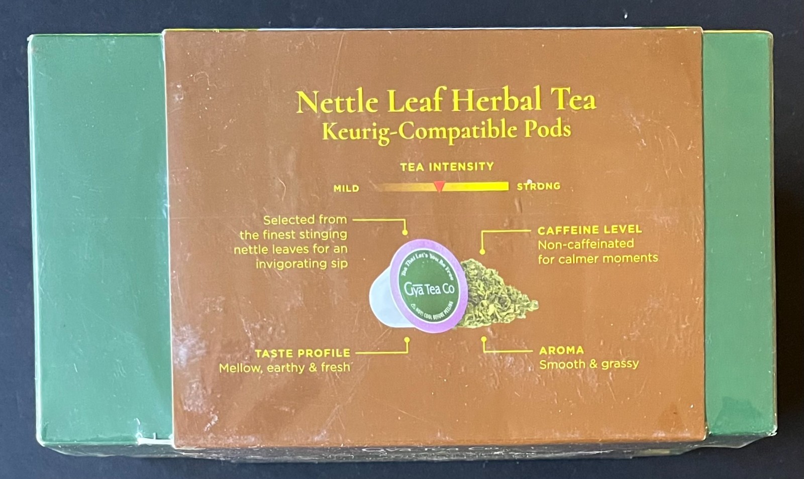 Gya Tea Co Nettle Leaf Herbal Tea 16 Pods BB 03/2027