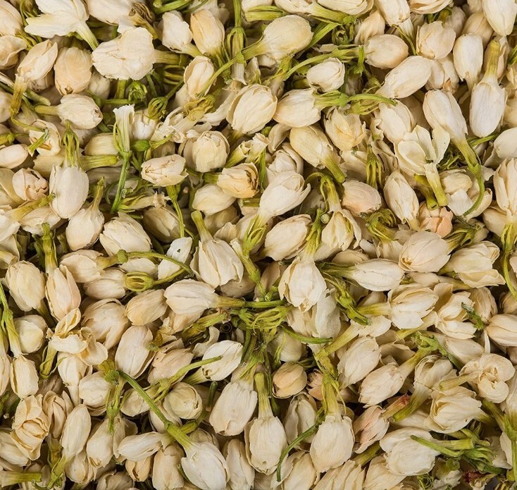 Jasmine Flower Buds Tea 250g (8.81oz) for Hot Cold Floral Beverages Garnishing