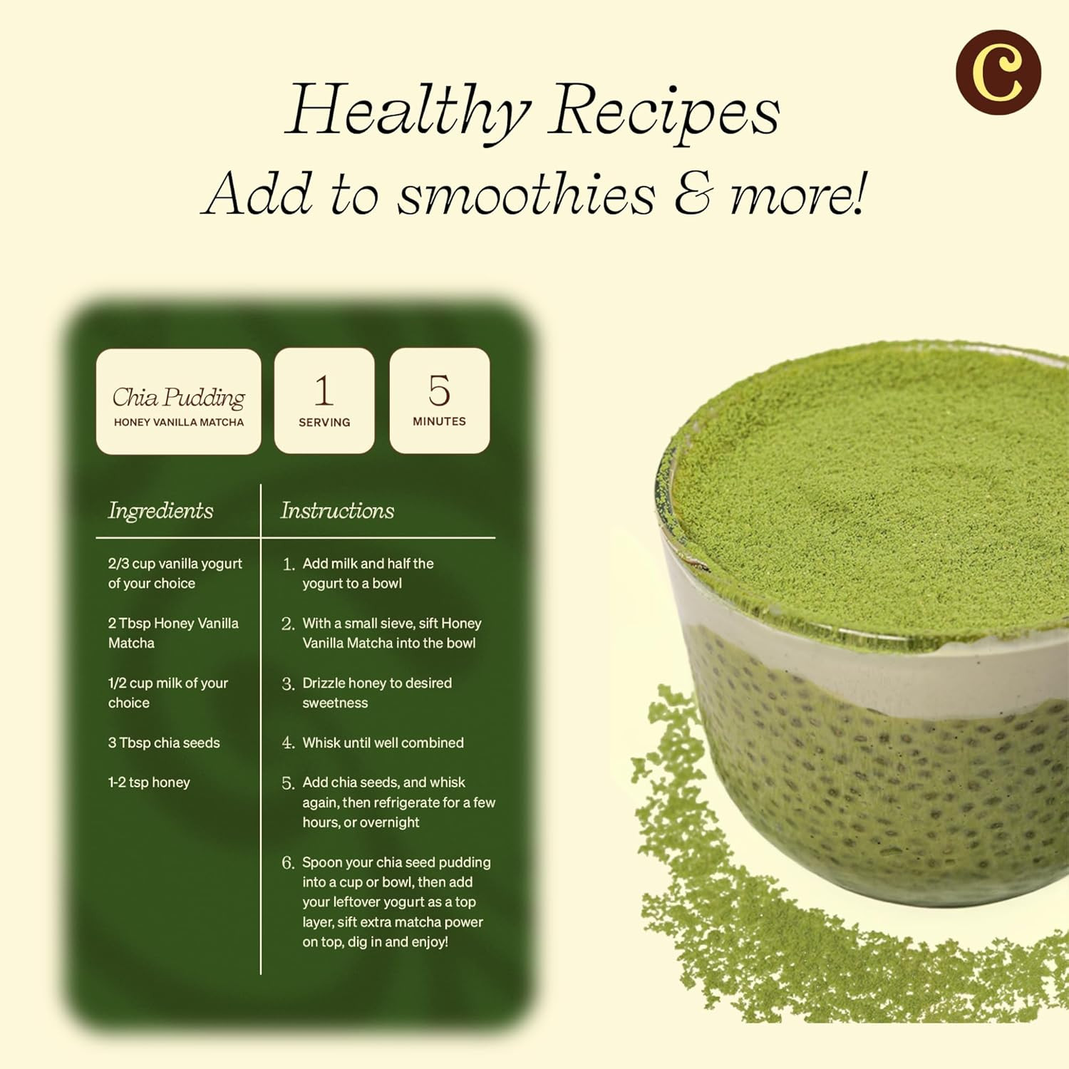 Matcha Superlatte – Instant Superfood Blend with Oat Milk & Mushrooms