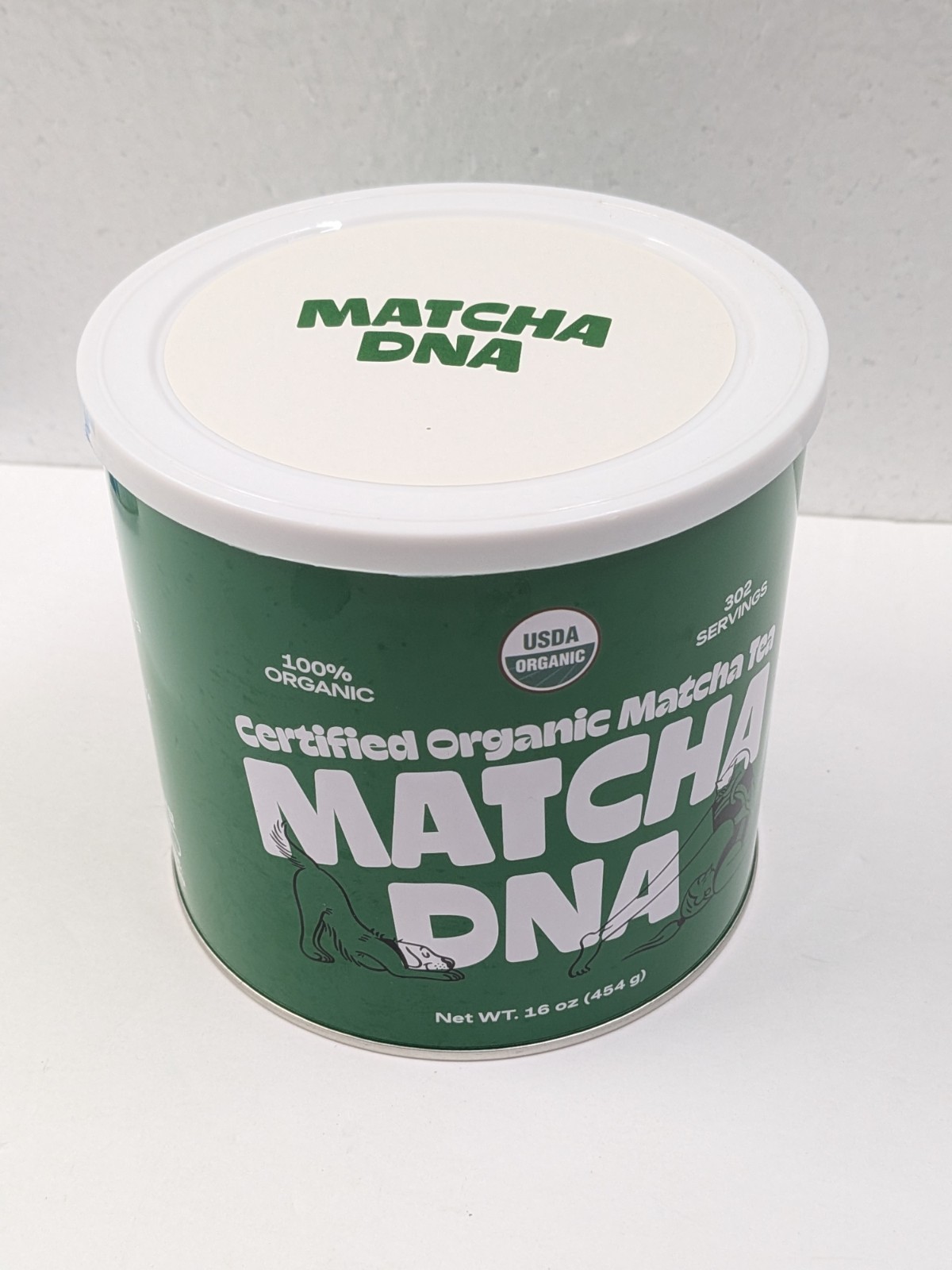 MATCHA DNA Certified Organic Matcha Green Tea Powder 16 Ounce Exp. Jan 2028