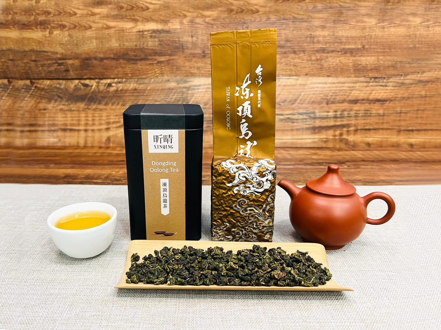 Xin Qing Dong Ding Oolong Tea 150g Taiwan High Mountain Loose Leaf Brew Drink