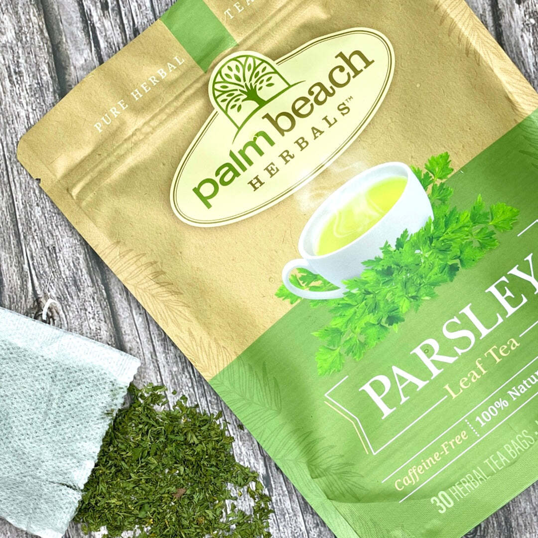 Parsley Leaf Tea by Palm Beach Herbals | 30ct, Caffeine-Free