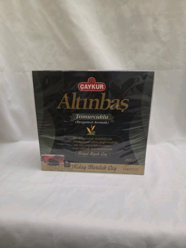 CAYKUR Altinbas Tomurcuklu , Kolay Bardak Cay 100 Teabags 200g/7.oz Exp:07/2026