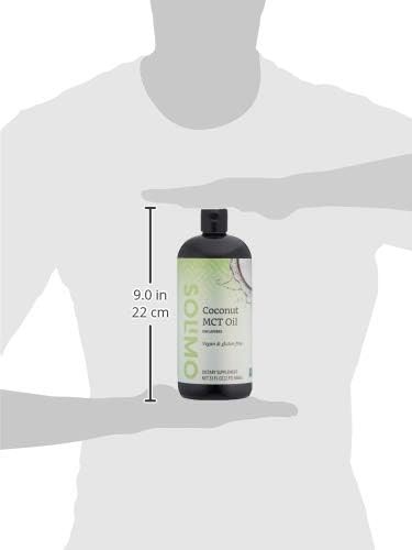 Amazon Brand – Solimo MCT Liquid Coconut Oil, 32 fl oz (Pack of 1)