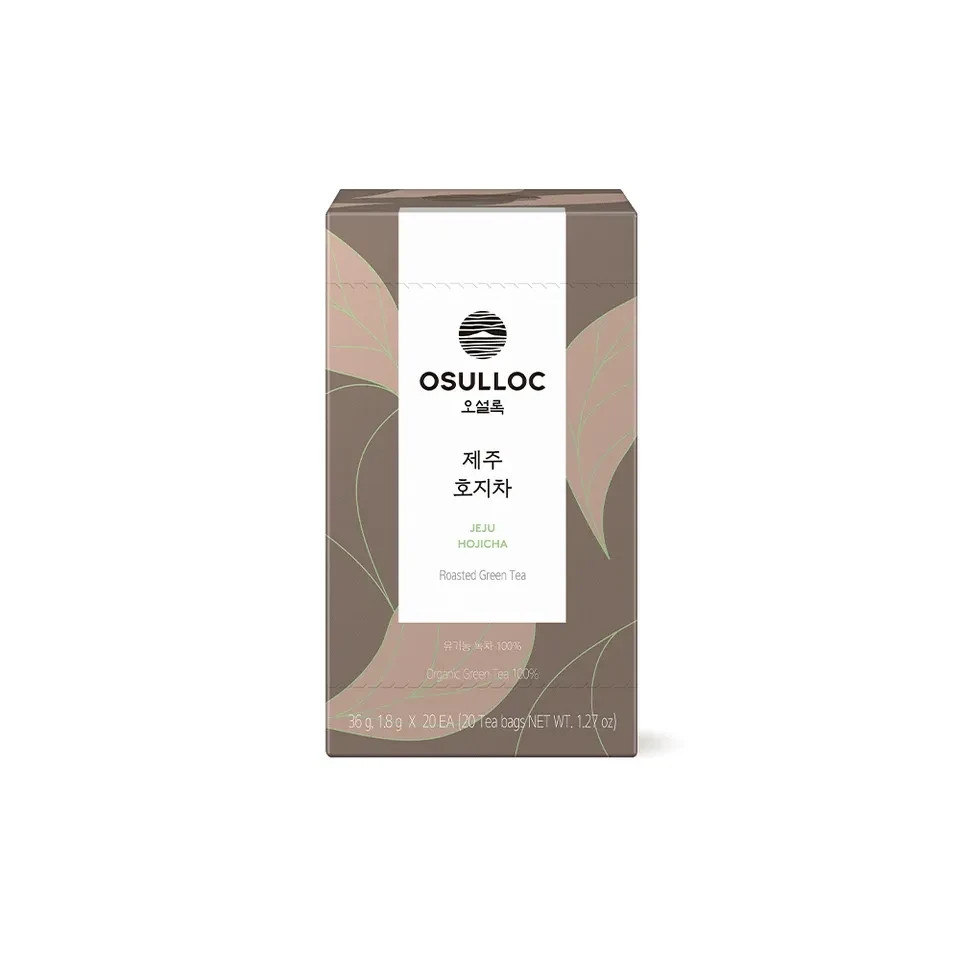 Osulloc Korea Premium Tea Collection 20T Green Black Oolong Herbal Tea Bags