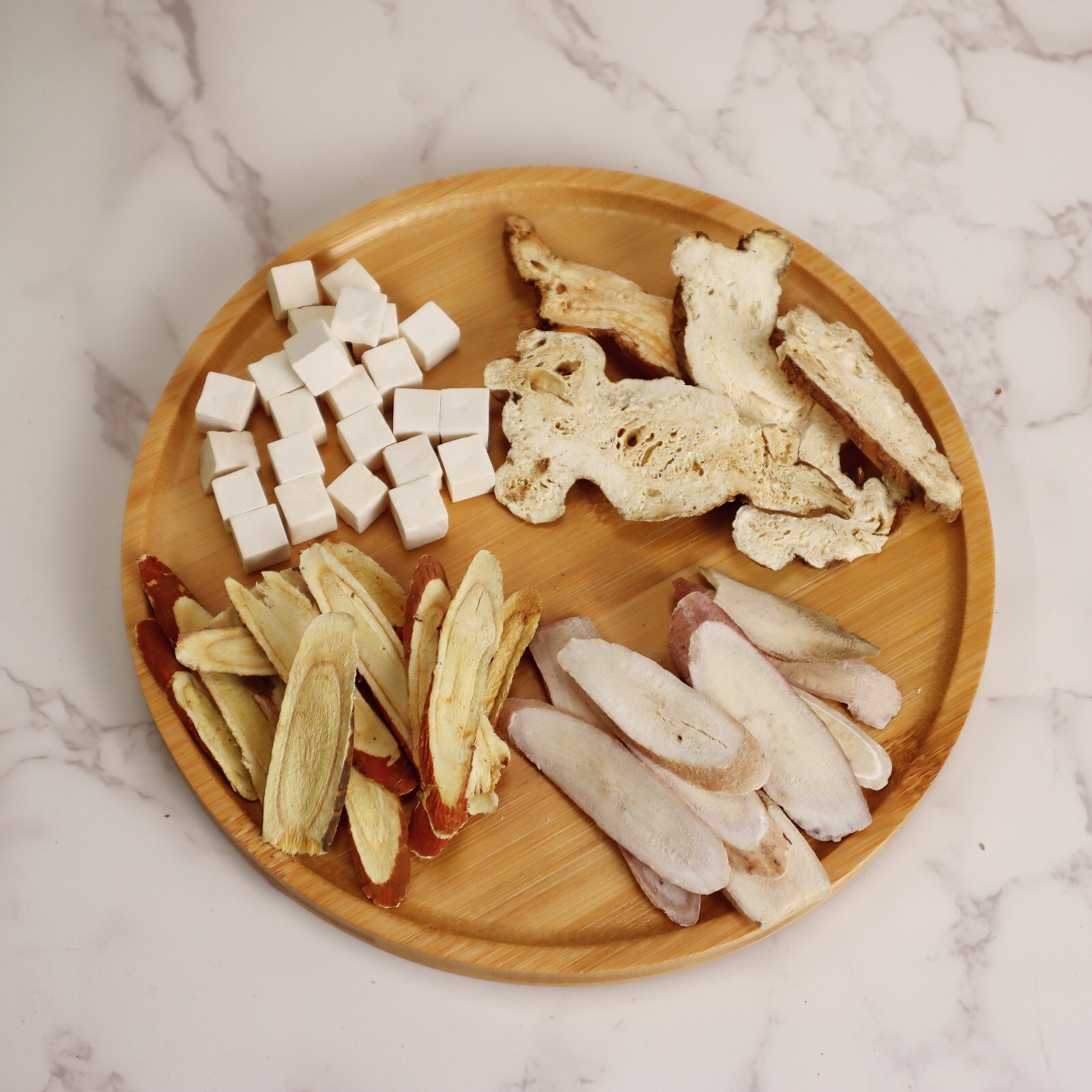 Snow white soup/tea bag, Chinese herbal soup, 5 small pack/1 bag, 5 serving 三白汤