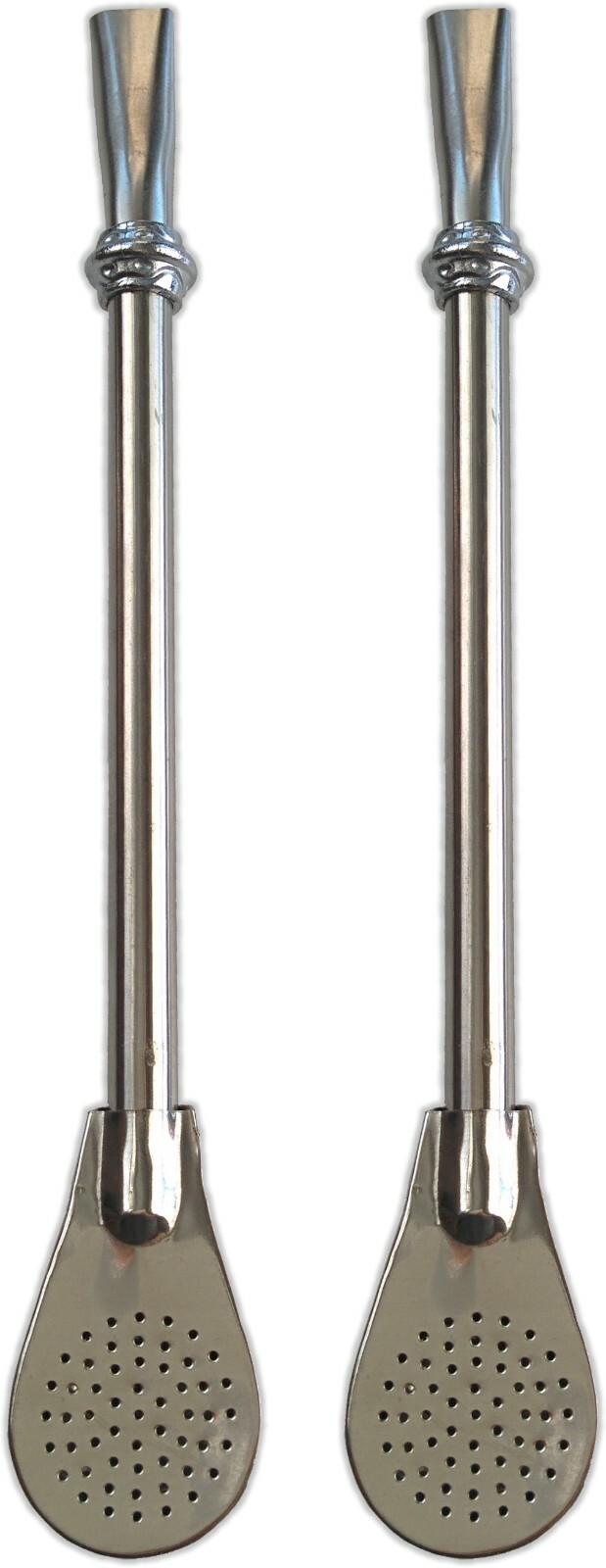 2 Stainless Steel 7.5″ Yerba Mate Bombillas – Free S&H