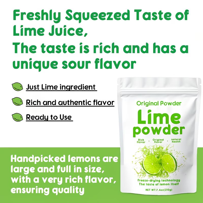 High Quality Lemon Vitamin C Instant Powder Fruit Drinks Rich Flavor