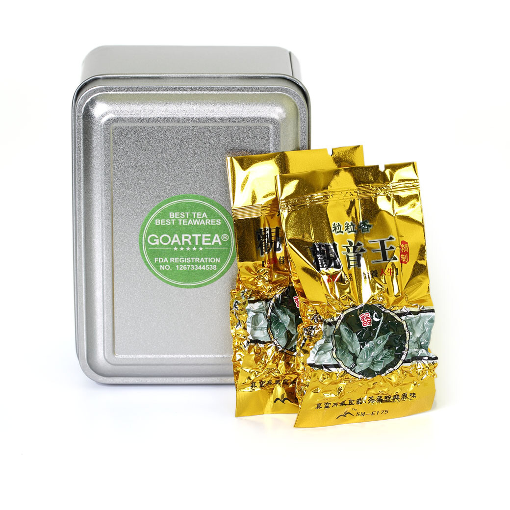 GOARTEA 10Pcs*8g Nonpareil Supreme Tie Guan Yin Oolong Tea Fujian Iron Goddess