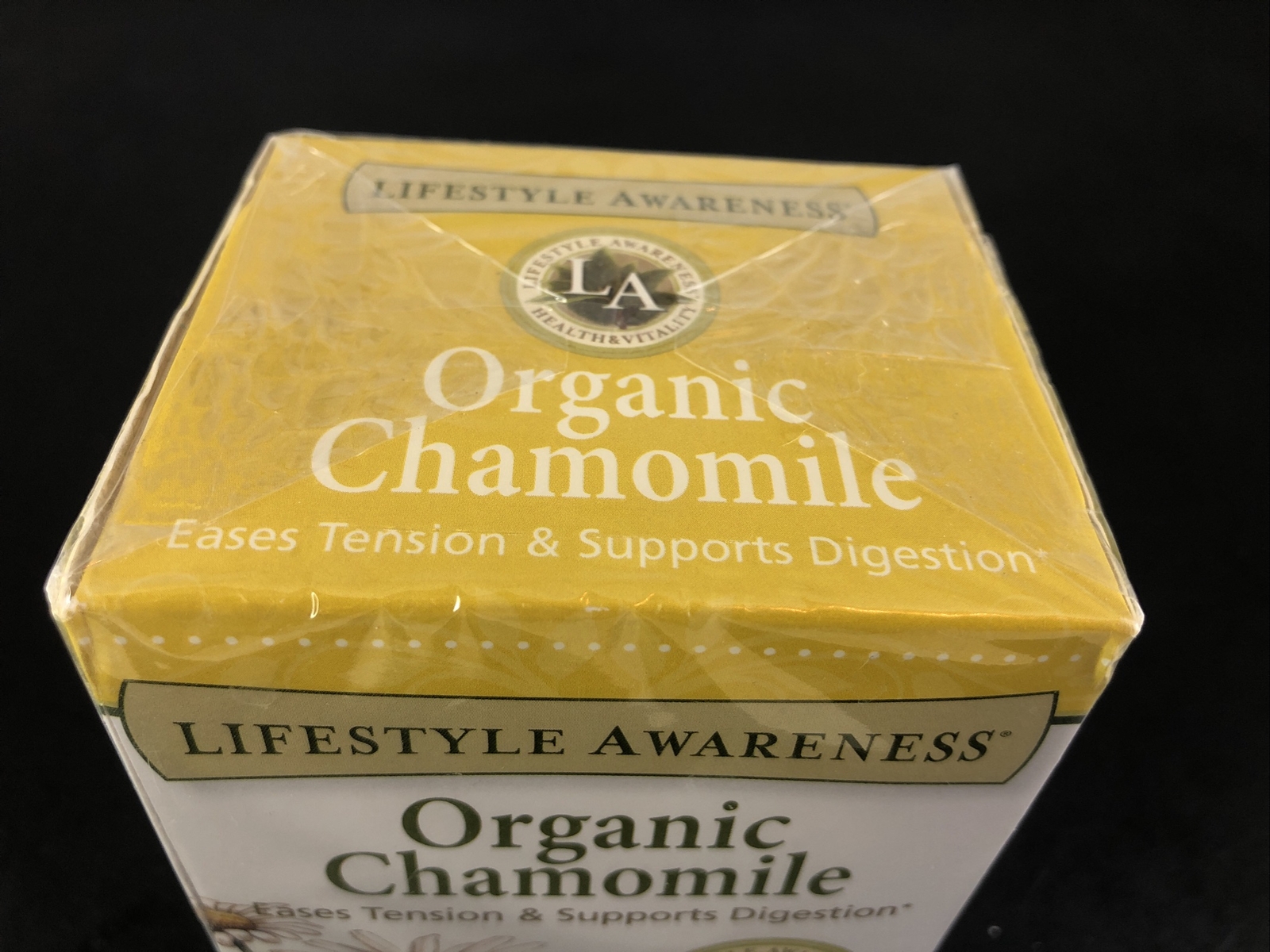 Lifestyle Awareness, Organic Chamomile Tea, Caff Free 20 tea bags(2packs)Ex1/24