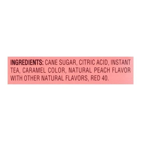 4C Natural Peach, Lemon Raspberry Iced Tea Mix, 66.1 oz😋Choose your flavor
