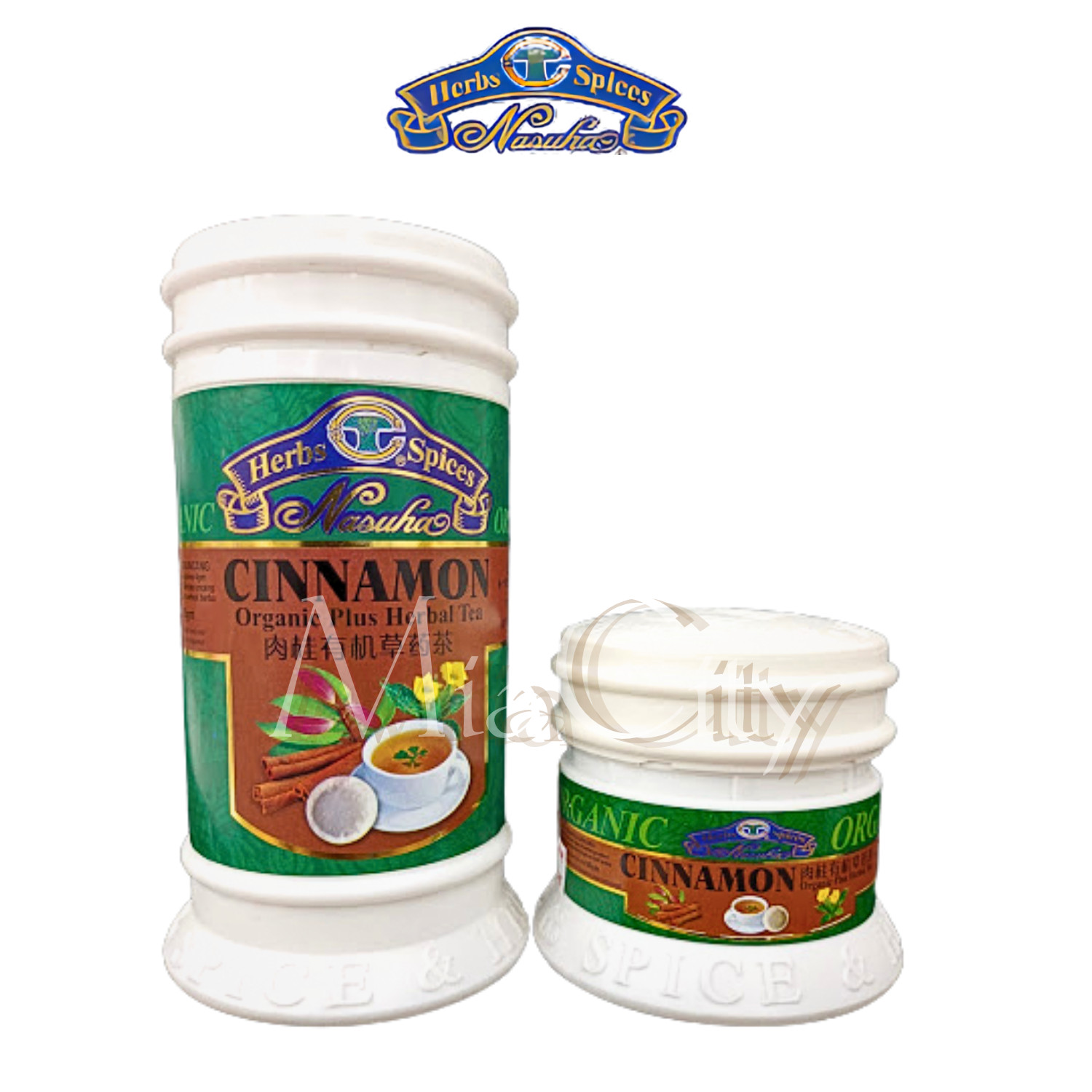 Herbs Spices CINNAMON Organic Plus Herbal Tea 120g , 60g