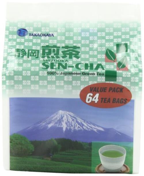 Takaokaya Tea T Green Sencha, TeaBags, Assorted Item Package Quantitys