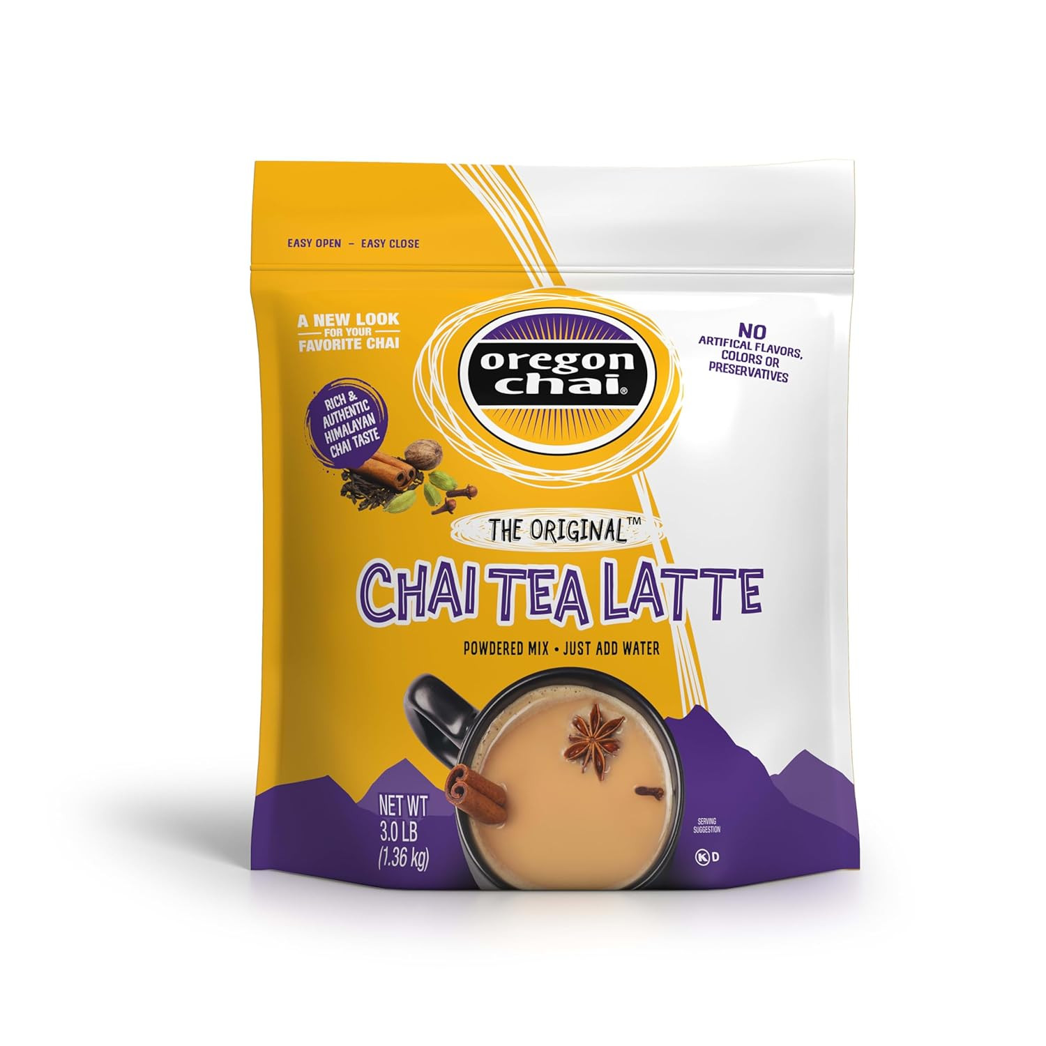 Original Dry Chai Latte Mix, 3 Pound (Pack of 1)