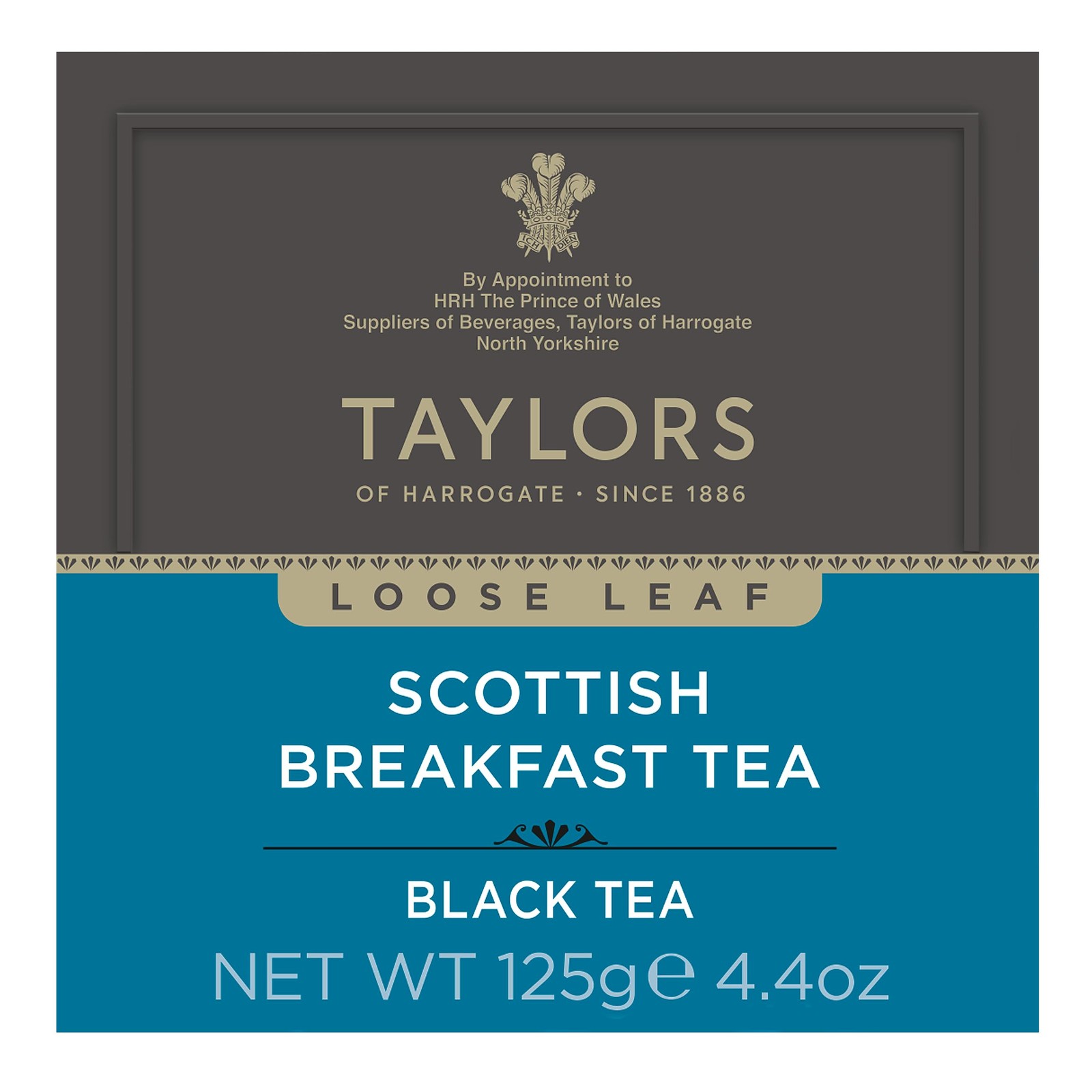 Scottish Breakfast, Black Tea, Loose Leaf Tea, 4.41 Ounce Carton Pack of 1, S…