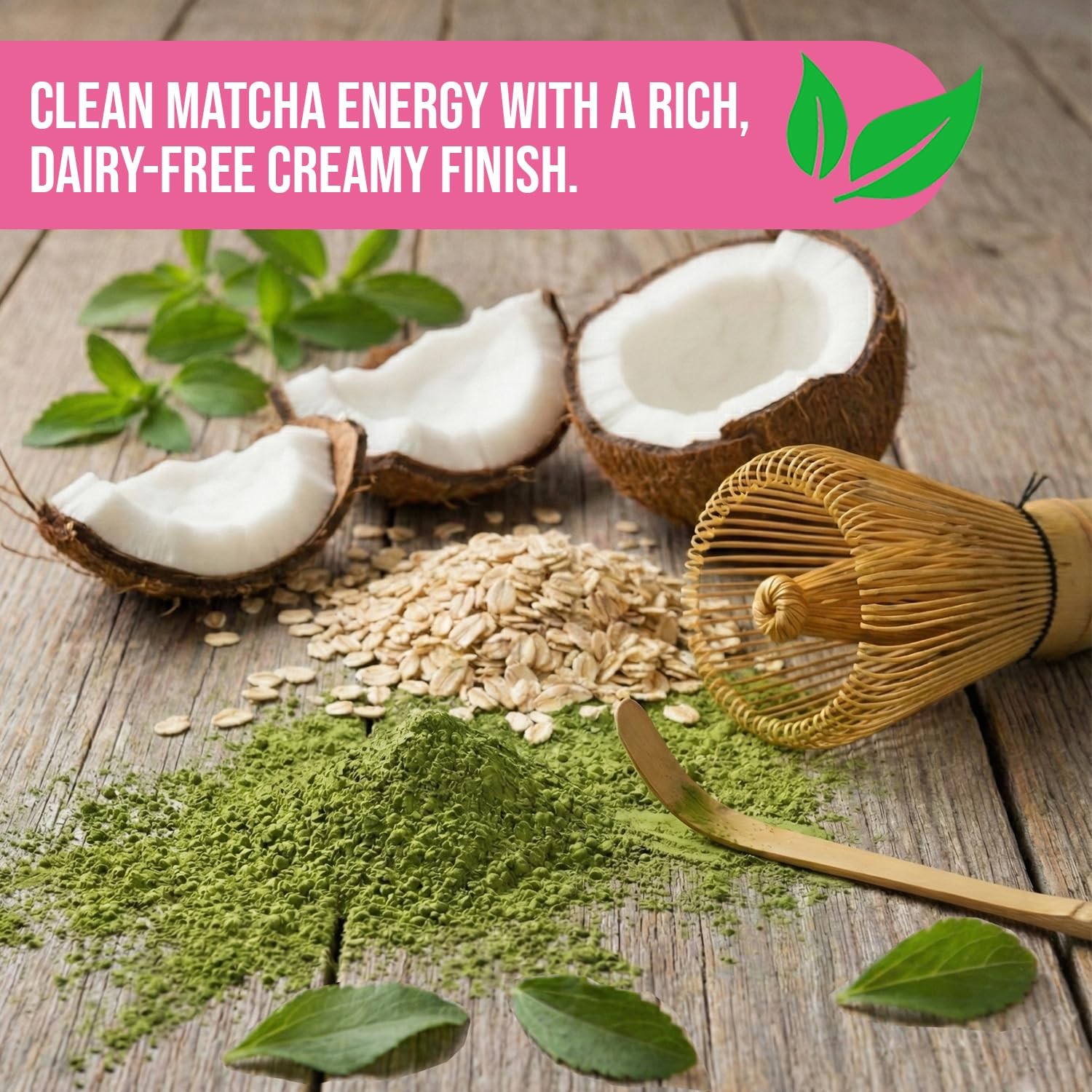Matcha Latte – Japanese Ceremonial Premium Matcha Green Tea Mix with Coconut …