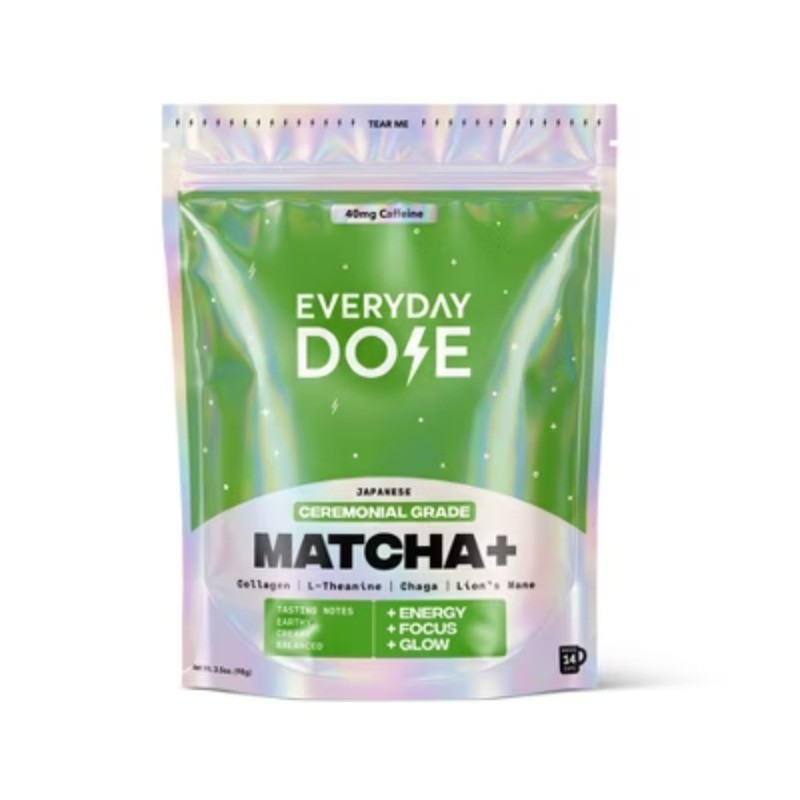 Mushroom Matcha+ – Ceremonial Grade Matcha Functional Tea Blend – 3.46oz