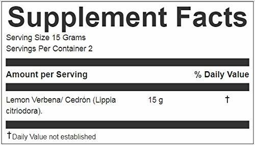 Hanan Peruvian Secrets Hierba Cedron | 100% Natural Lemon Verbena | 1.06oz / 30g