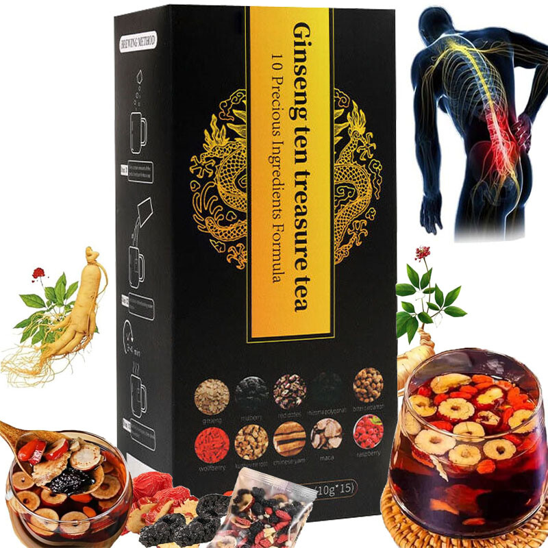Ginseng ten treasure tea , Kidney tea ,liver tea , red date tea , kidney health