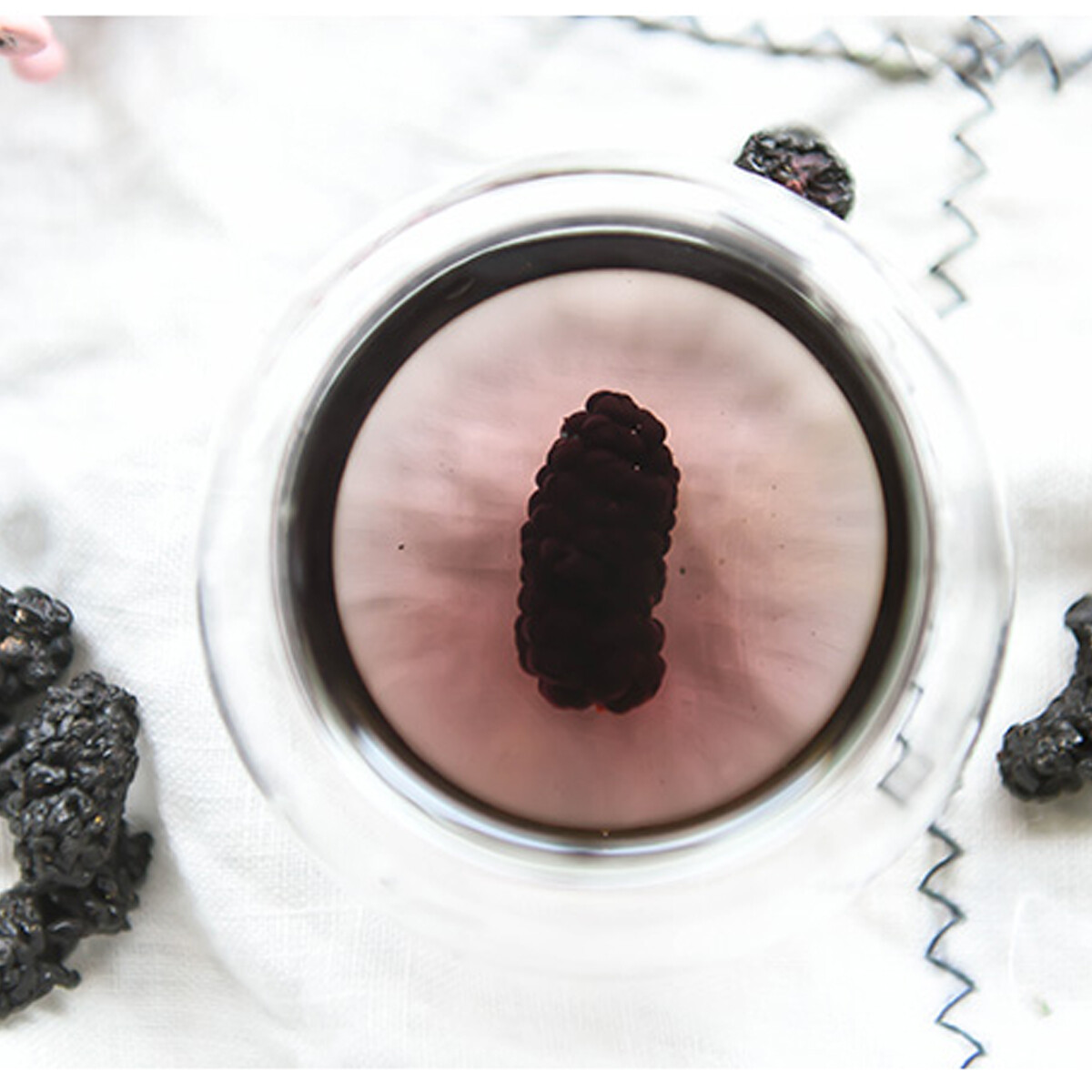 Black Mulberry Fruit Tea Dried Mulberry Herbal Tea Natural Loose Leaf Tea 100g