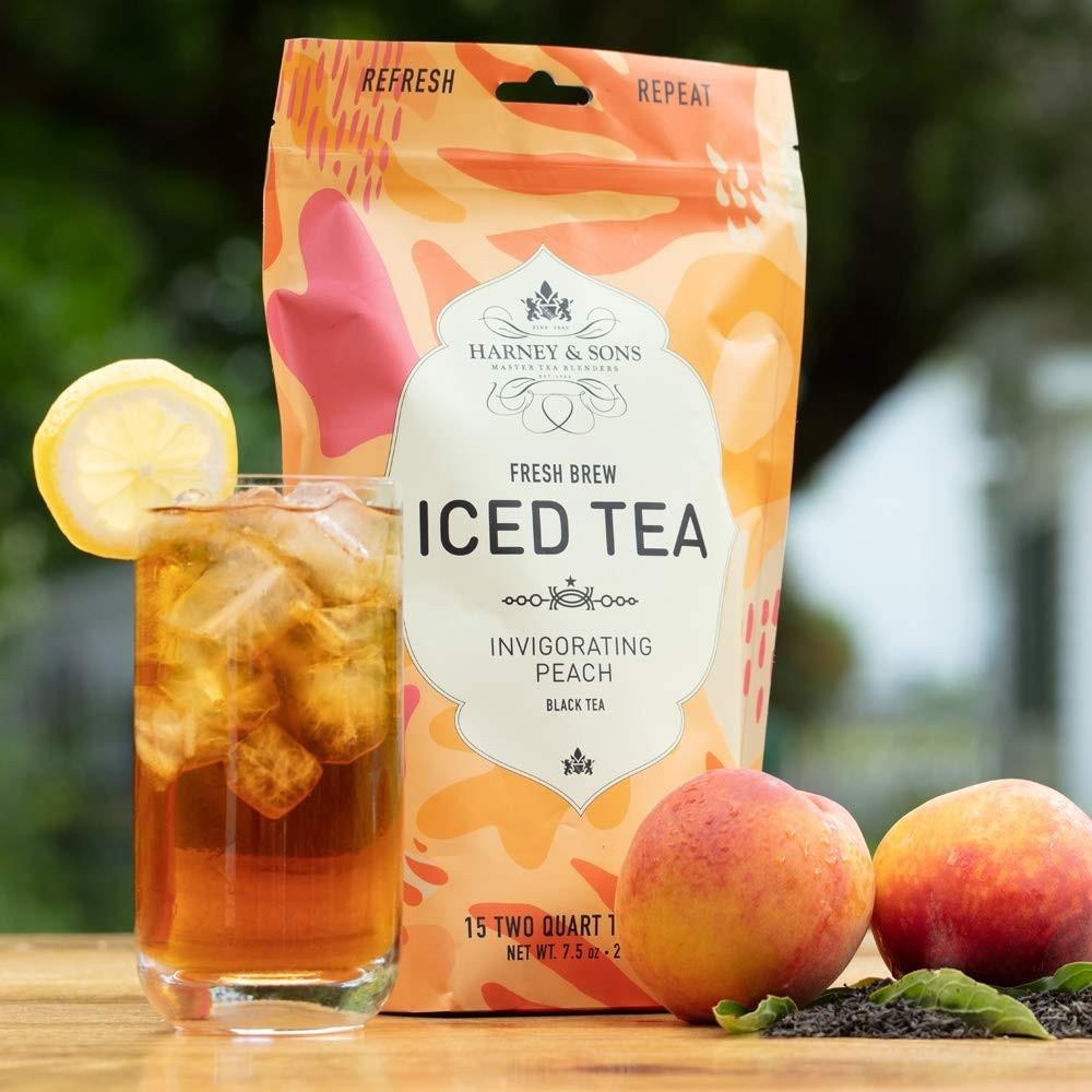 Peach Fresh Brew Iced Tea 15 Count Brews Up To 30 Quarts Delicious Flavor