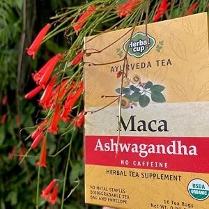 Ayurveda Turmeric Tea, Organic Cinnamon Moringa, No Caffeine Herbal Supplement