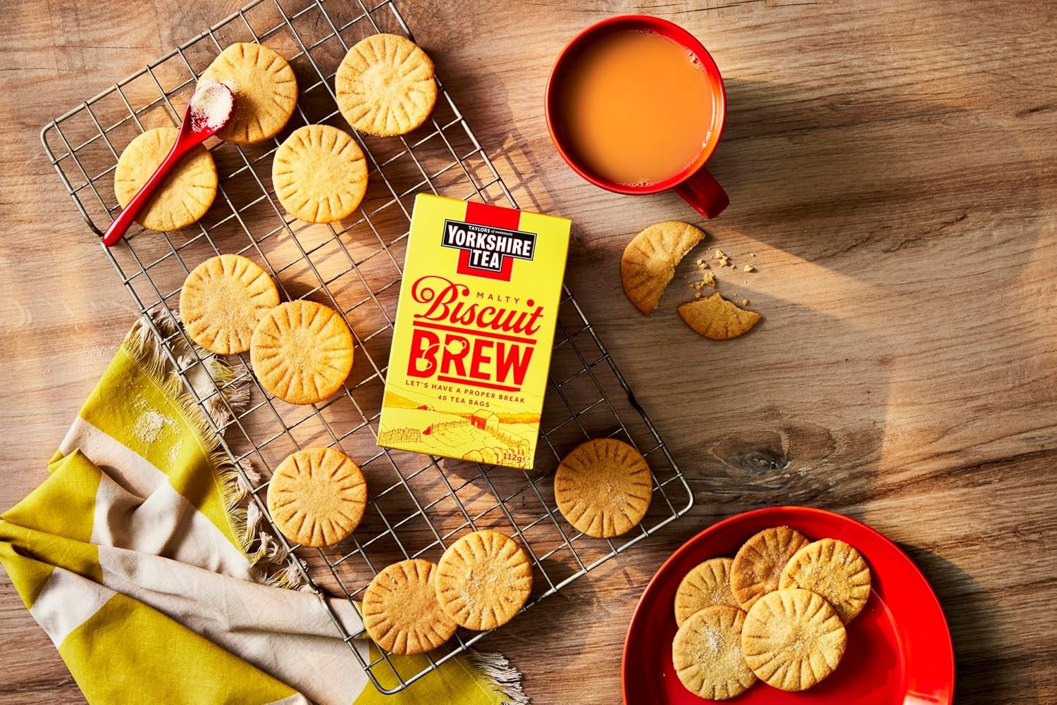 Yorkshire Tea Biscuit Brew 40 Bags 100G (Yorkshire 40…