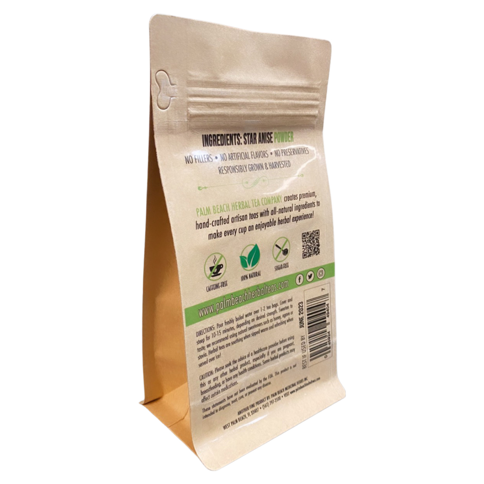 Star Anise Tea by Palm Beach Herbals | 30ct, Caffeine-Free