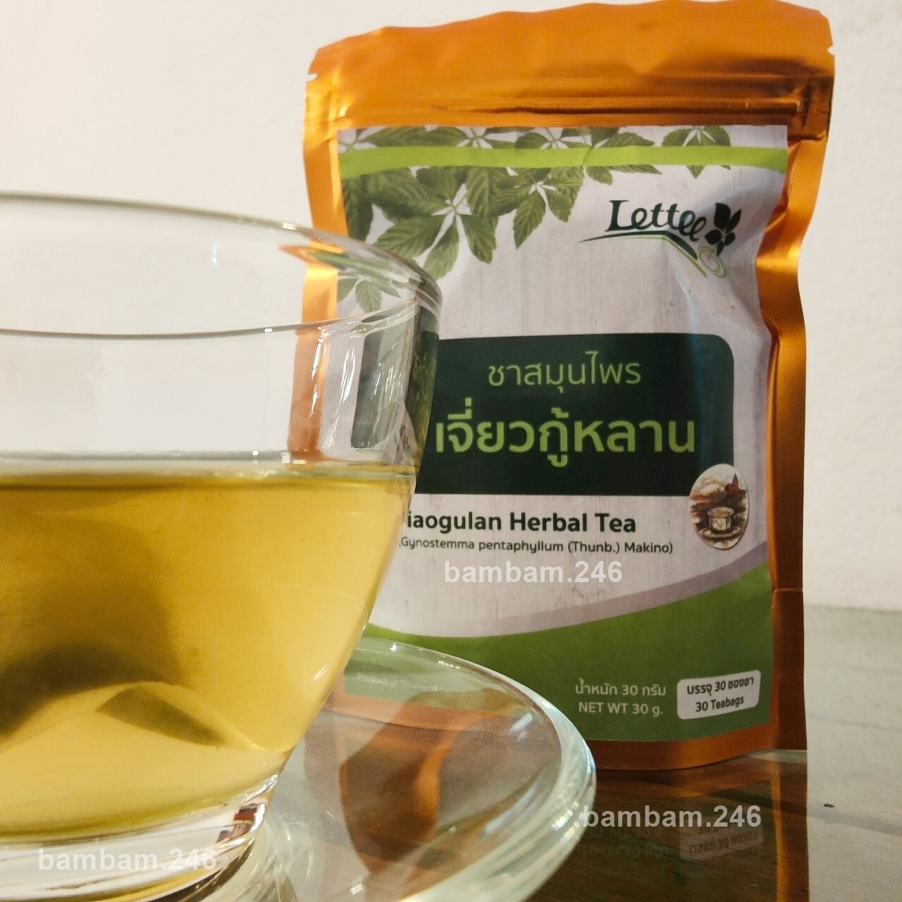 100 Teabags Premium Jiaogulan Tea 100% Natural Organic Tea to Lower Sugar Health