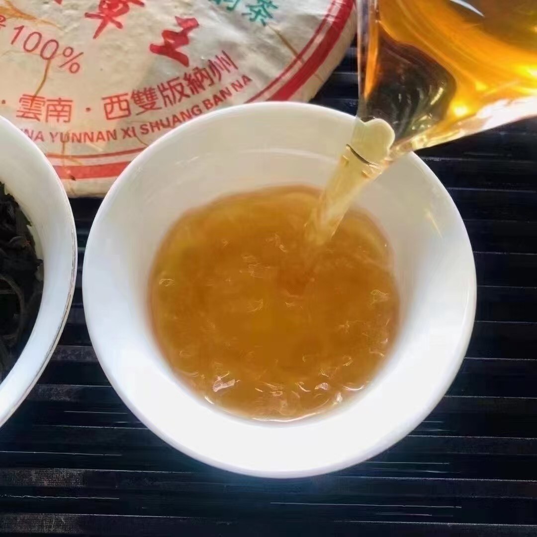 興海茶廠,古樹班章王,2006y,普洱茶,生茶,357g