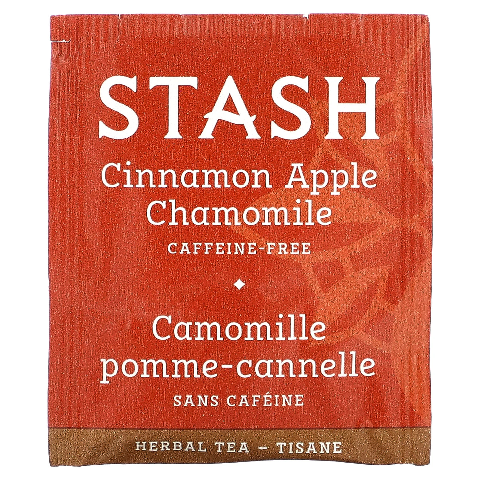 Herbal Tea, Cinnamon Apple Chamomile, Caffeine Free, 20 Tea Bags, 1.4 oz (40 g)
