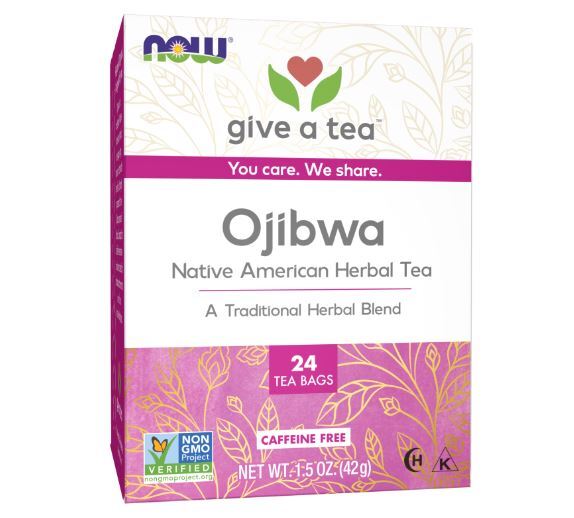 NOW Natural Foods – Ojibwa Herbal Cleansing Tea 24 Tea Bags