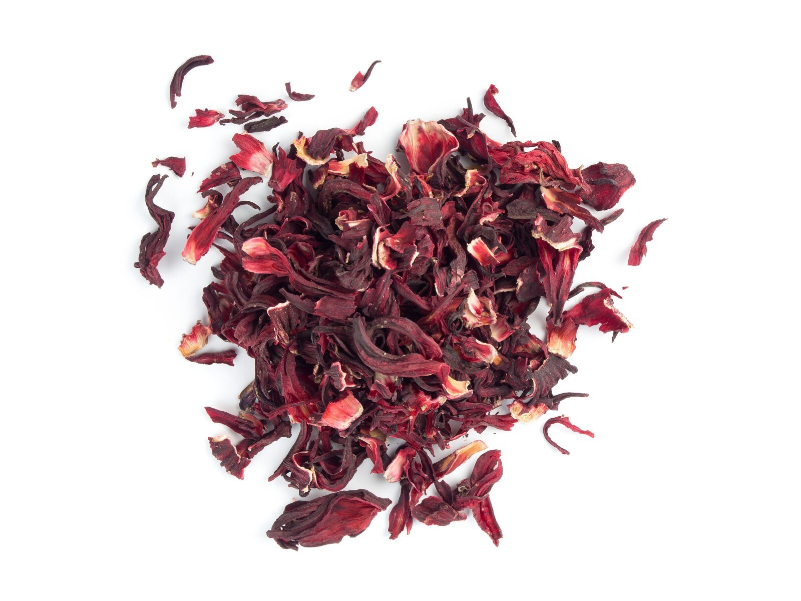 Dried Hibiscus Flowers Cut & Sifted, Flor de Jamaica, Hibiscus Tea Jamaica 1 LB