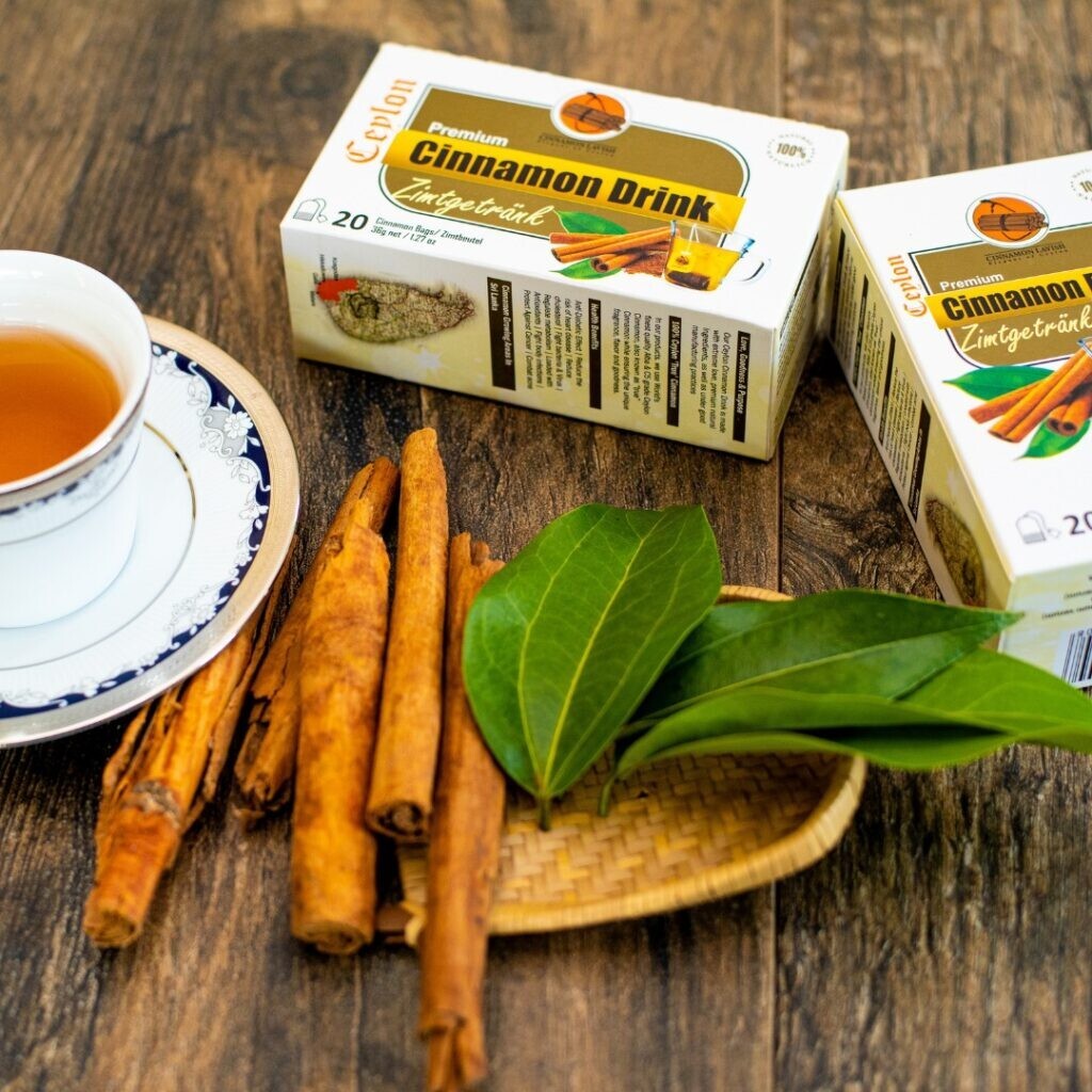 Tea Cinnamon Drink Herbal Bags Pure Natural Sugar Blood Balance Best Healthy