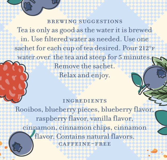 Harney and Sons Berry Cobbler Tea, Tin of 20 Sachets