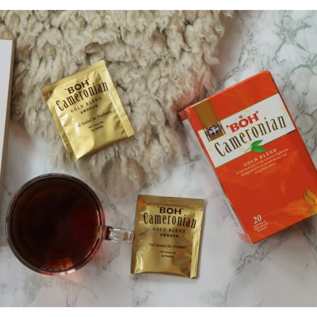3 box BOH Cameronian Gold Blend Tea – 60 Foil-Sealed Teabags