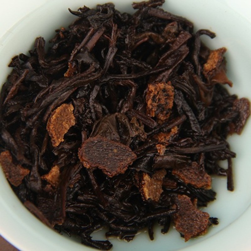 500g Pu’er Tea Ripe Tea Loose Tea Ganpu Pu Erh Tea 312 Aged Orange Pu Tea
