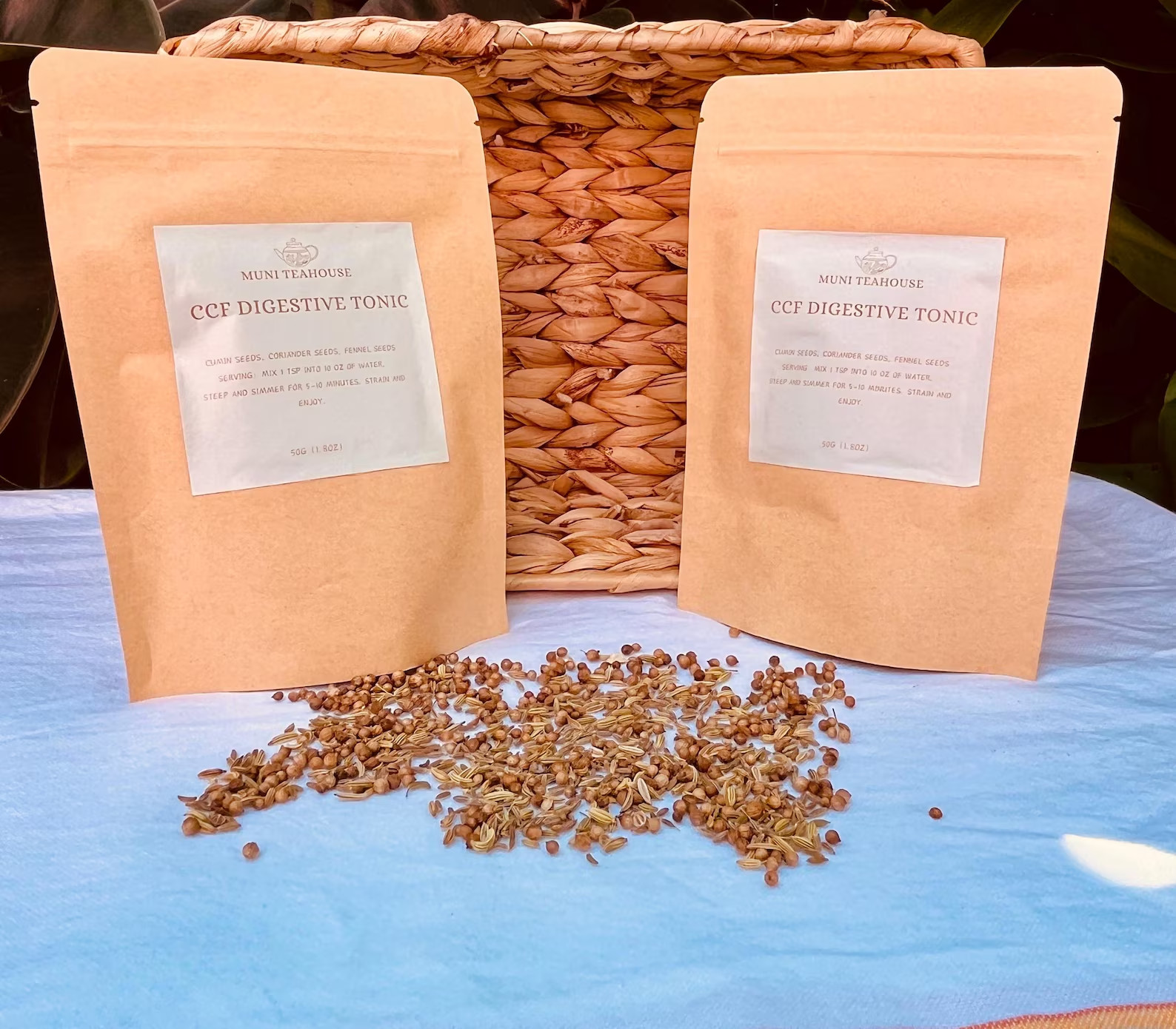 Ayurvedic Tonic, CCF. Organic, Homemade, Loose leaf. Detox