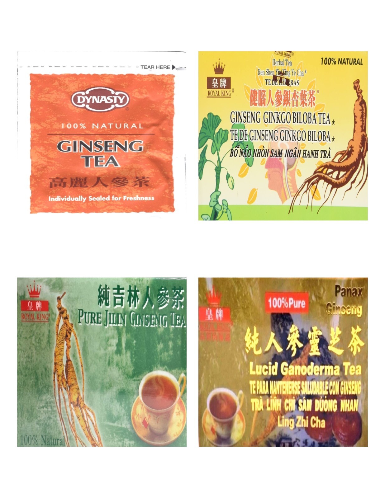 Stress Relief Tea Bag Sampler Variety Pack – 24 Single-Serve Varieties-14 Brands