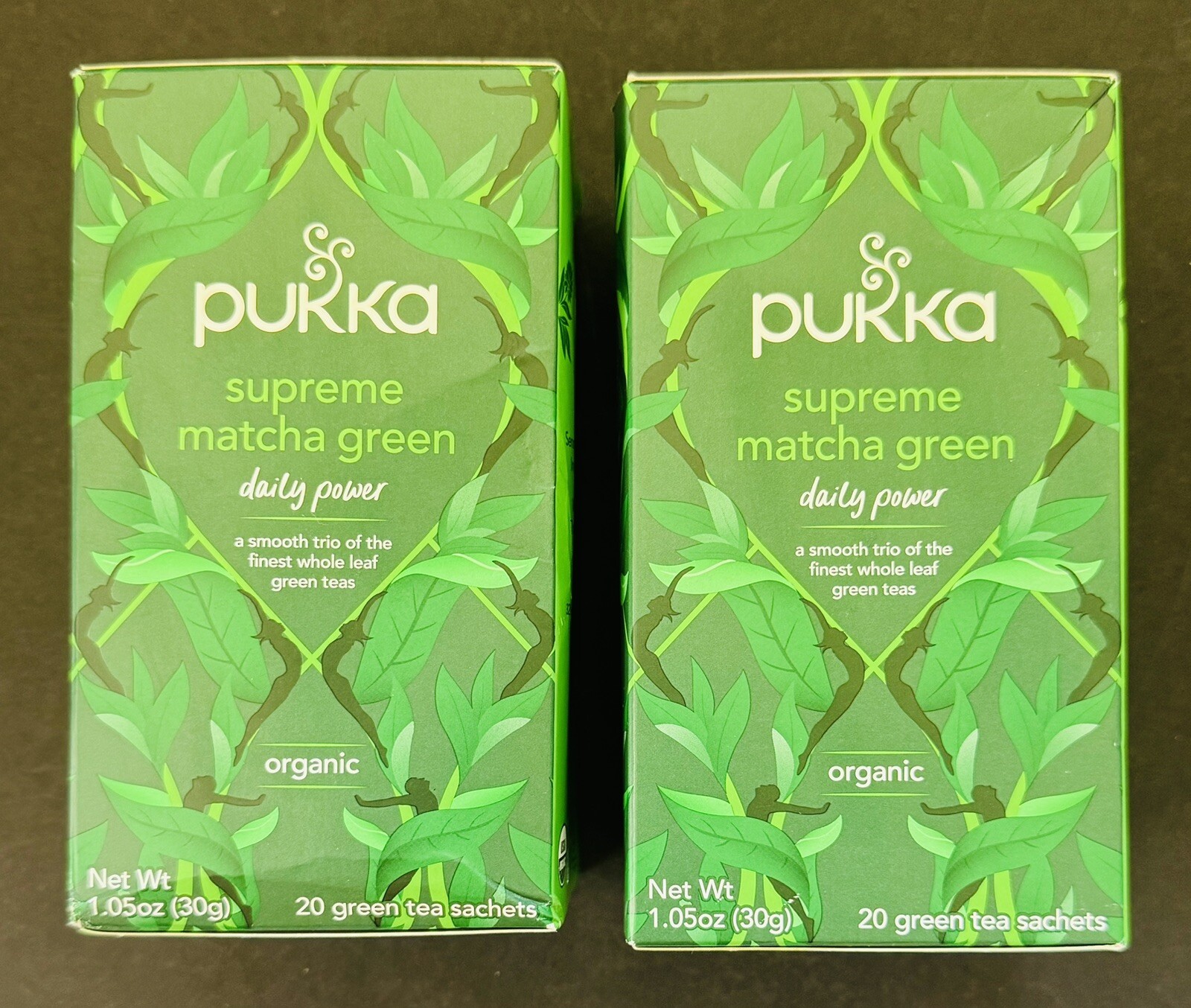 Pukka Herbal Teas Tea – Organic – Green – Supreme Matcha – BB: 12/2026 (2 Pack)