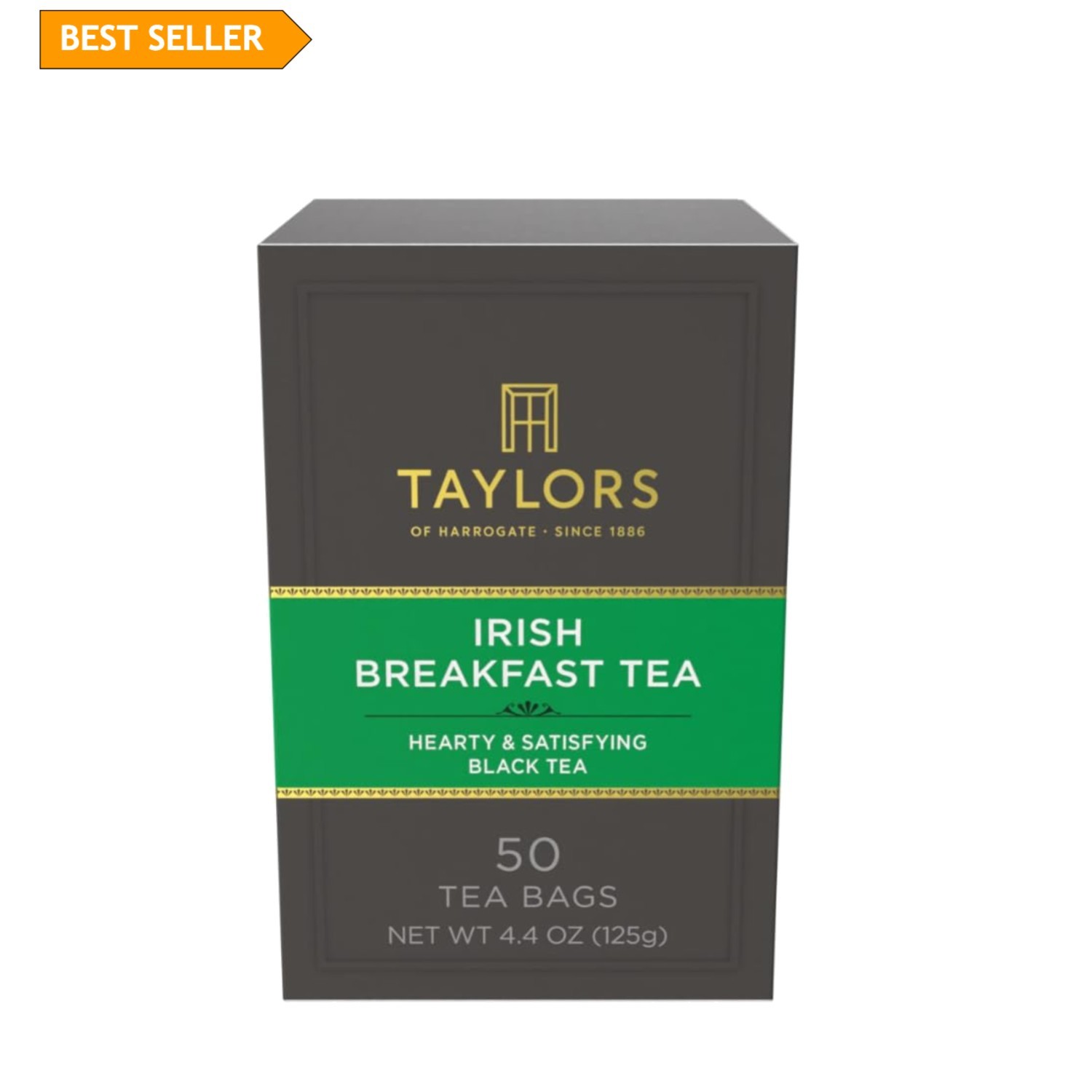 Rich Assam and East African Blend – Irish Breakfast Tea, 50 Tea Bags