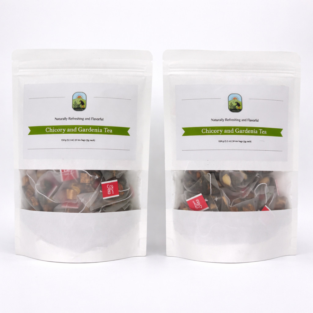 Spring SALE Chicory and Gardenia tea 150g 30bags Lily Mulberry Kidney Support