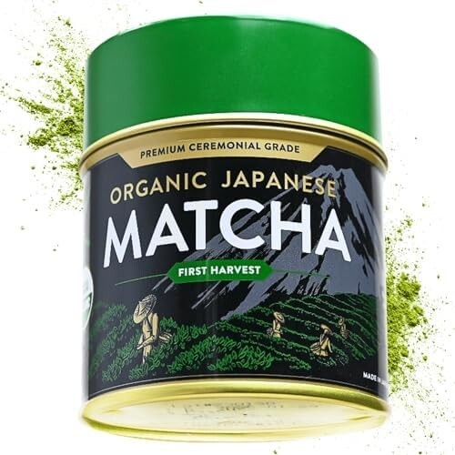 1st Harvest Ceremonial/Culinary Grade Matcha Green Tea Powder, made in Japan