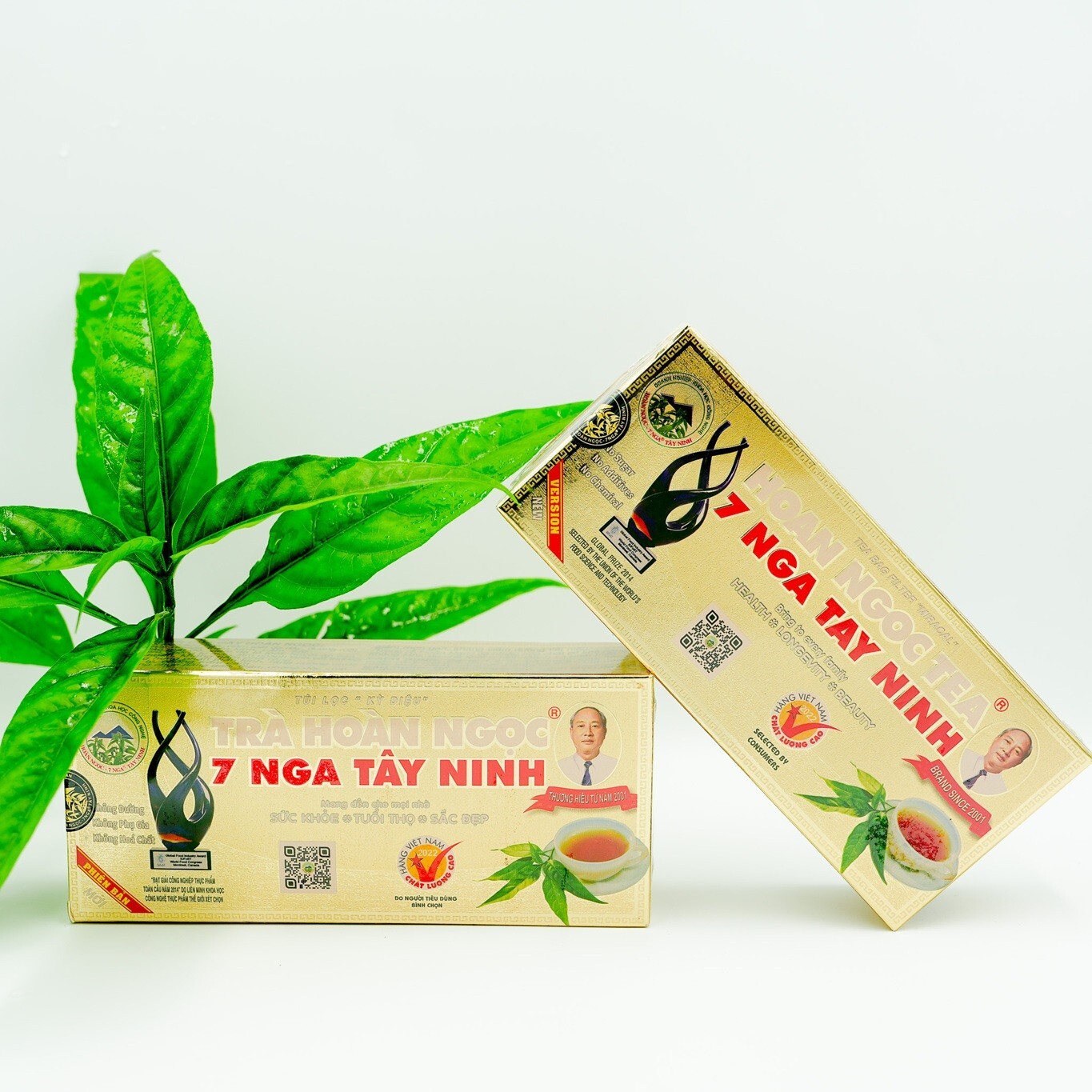 Hoan Ngoc Tea 7 NGA Tay Ninh Herbal Vietnamese Tea 30 Count Tea Bags