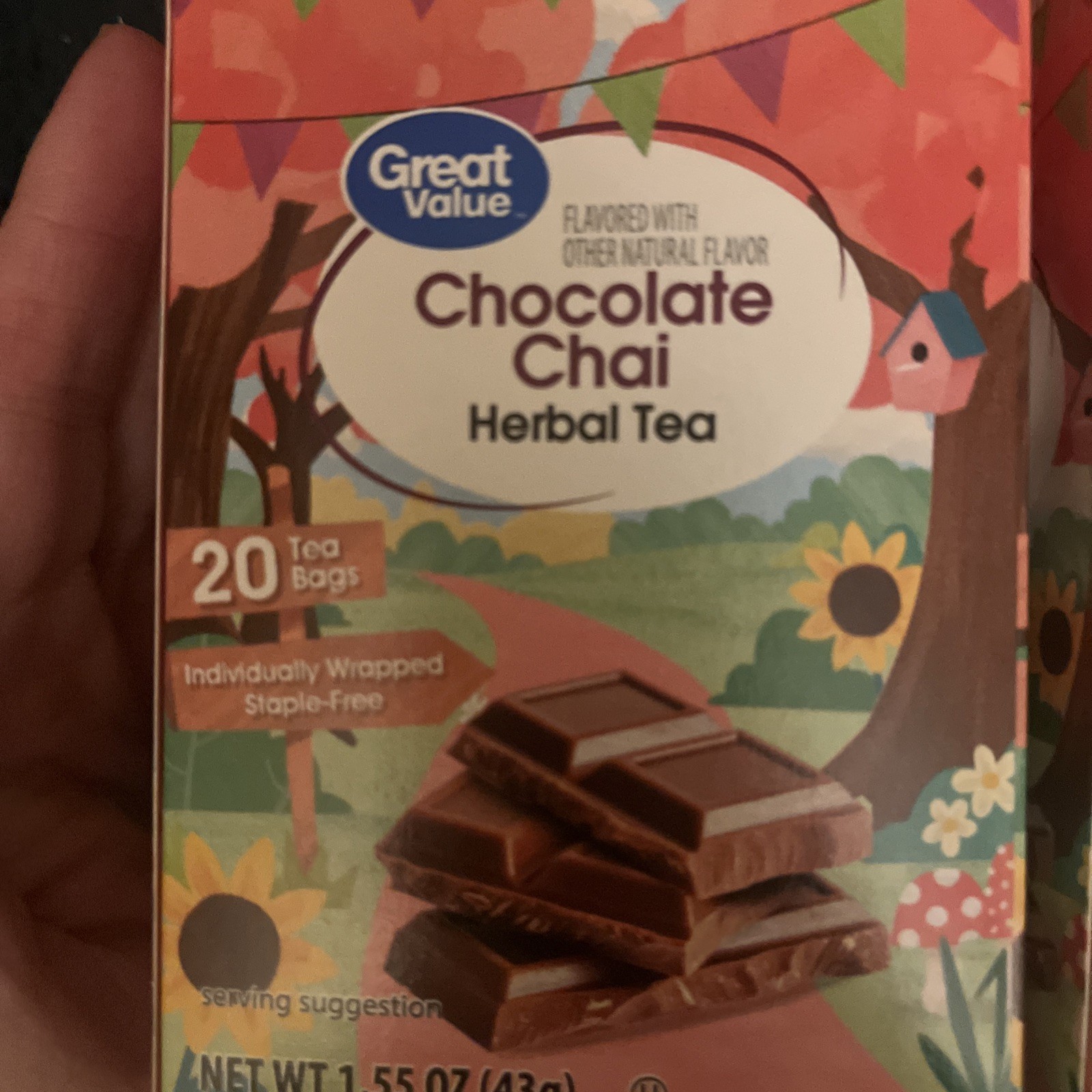 Great Value Chocolate Chai Herbal Tea
