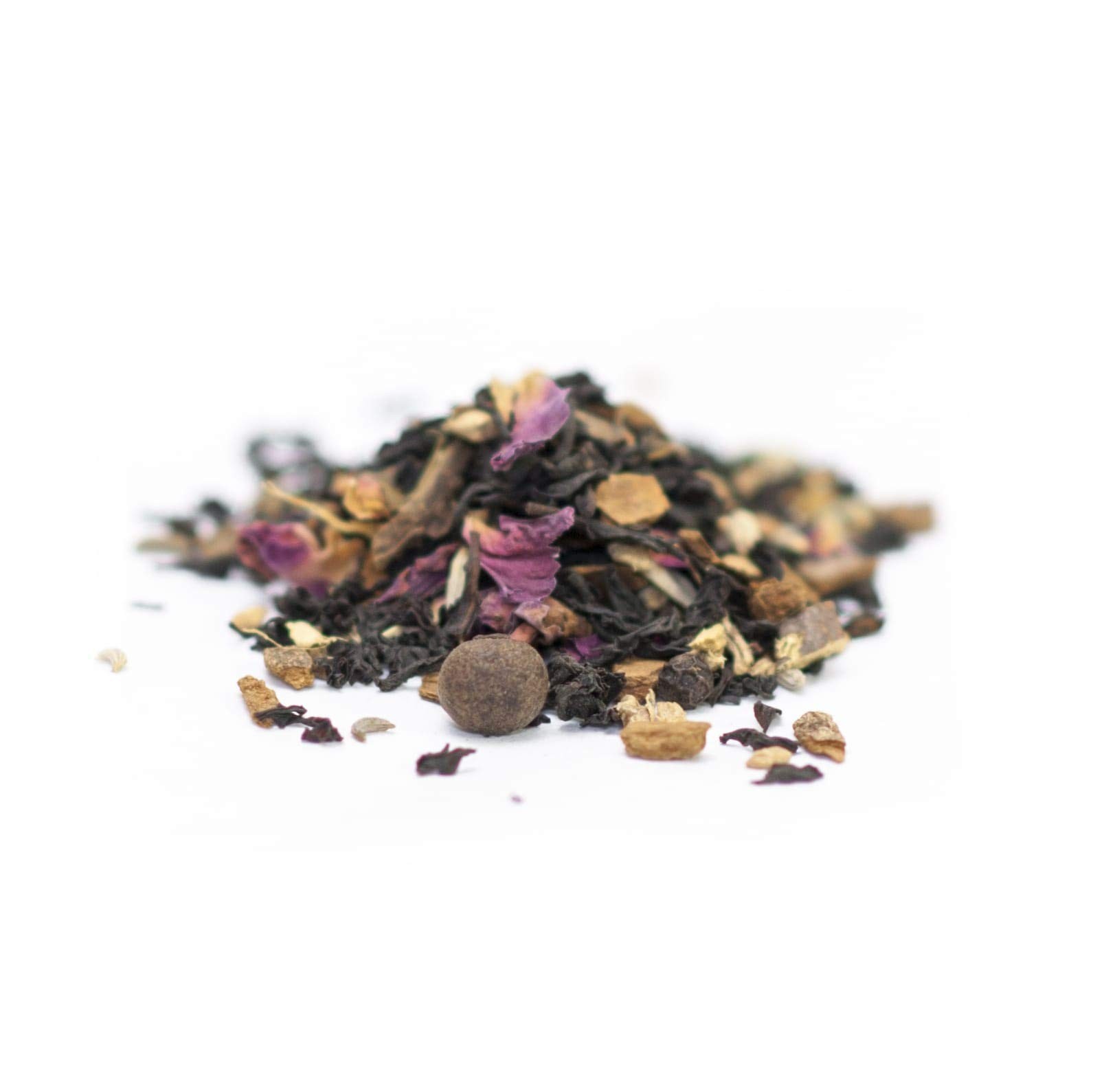 AFRICAN CHAI | Loose Leaf Black Tea | Tin with Hand Carved Tea Spoon | 40+ Cu…
