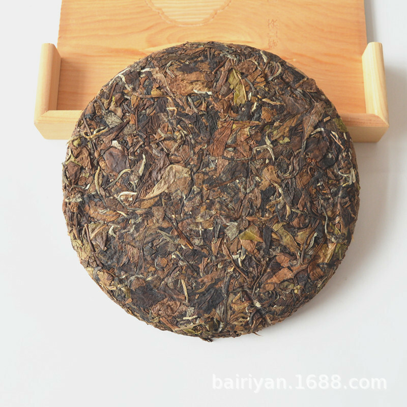 White Tea Cake Organic Premium Aged Fuding Shou Mei Long Life Eyebrow Tea 350g