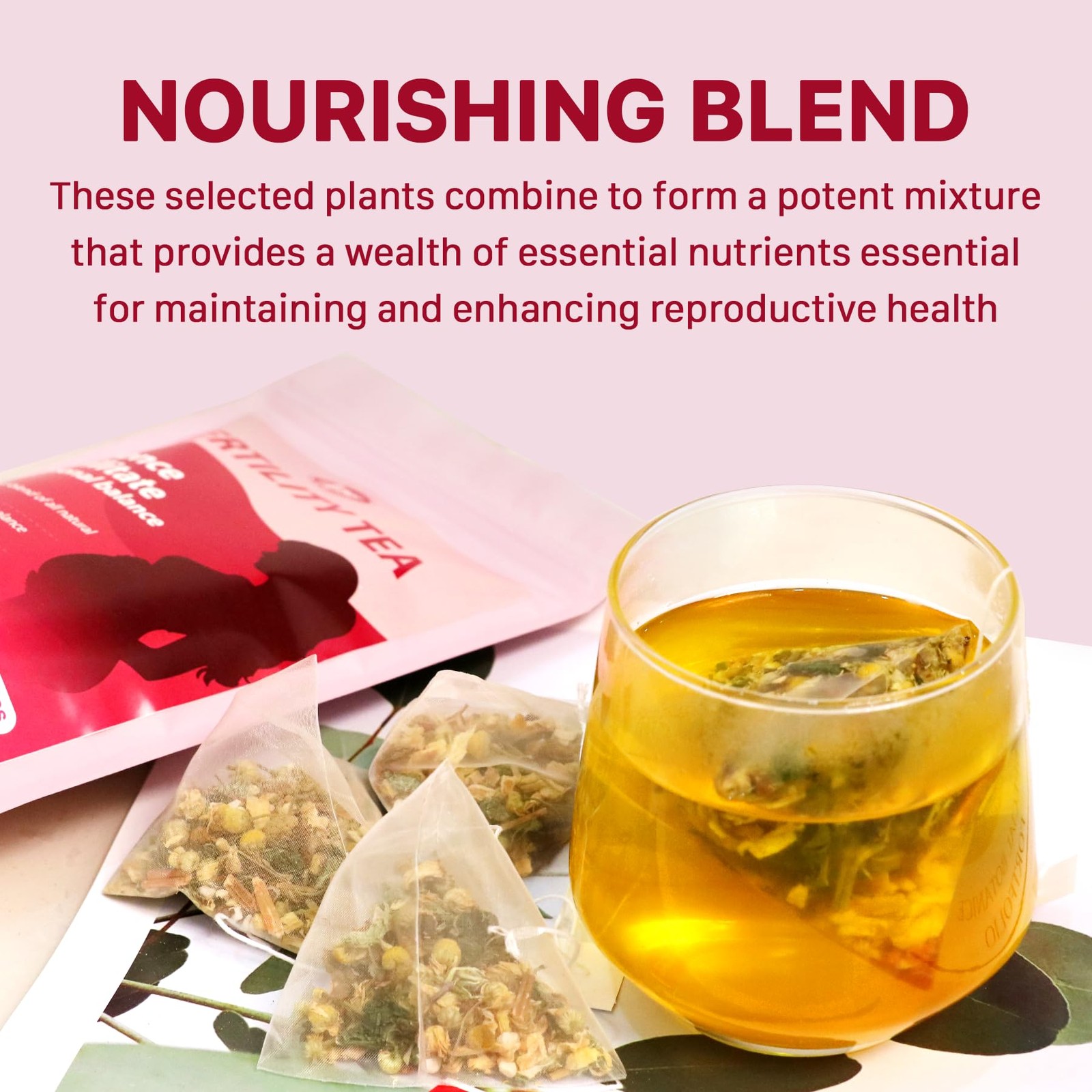 Natural Fertility Tea for Women to Get Pregnant Fast, Menstrual Cycle & Hormo…