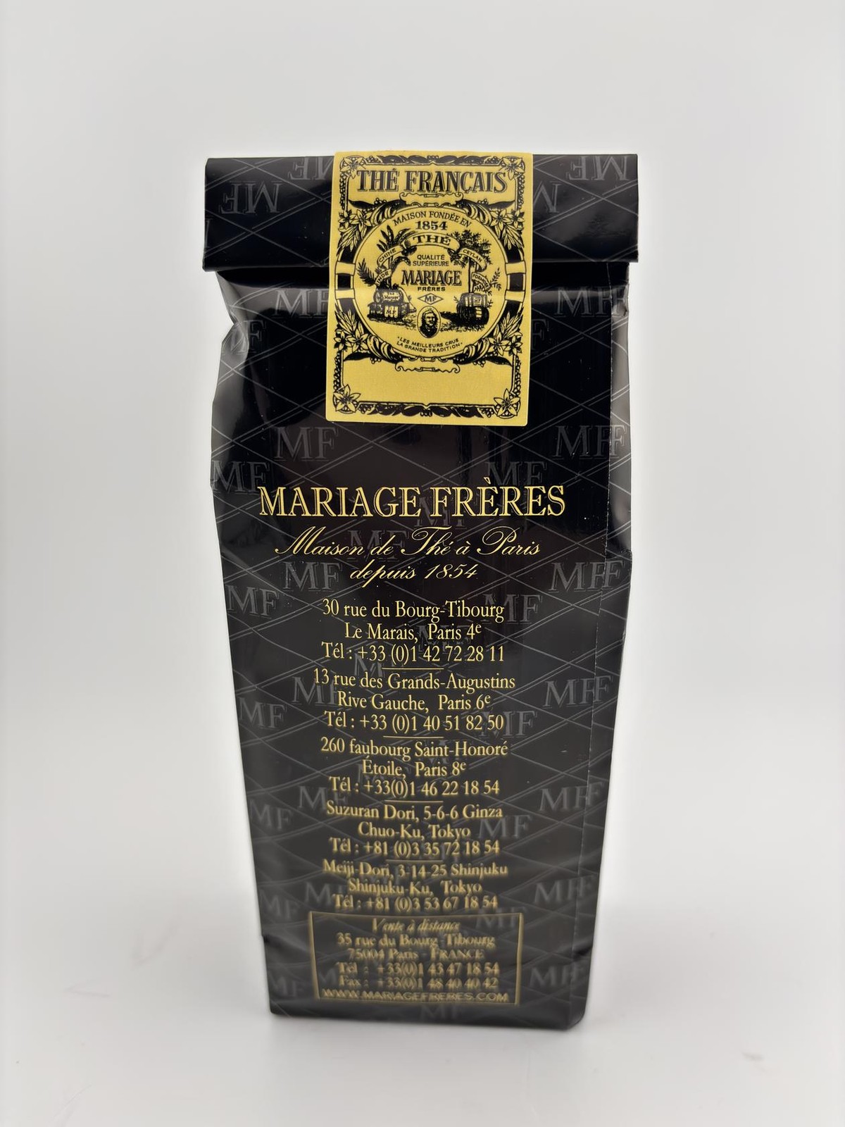 Mariage Frères Earl Grey French Blue Tea 100g Loose Leaf Bag EXP JAN 2030