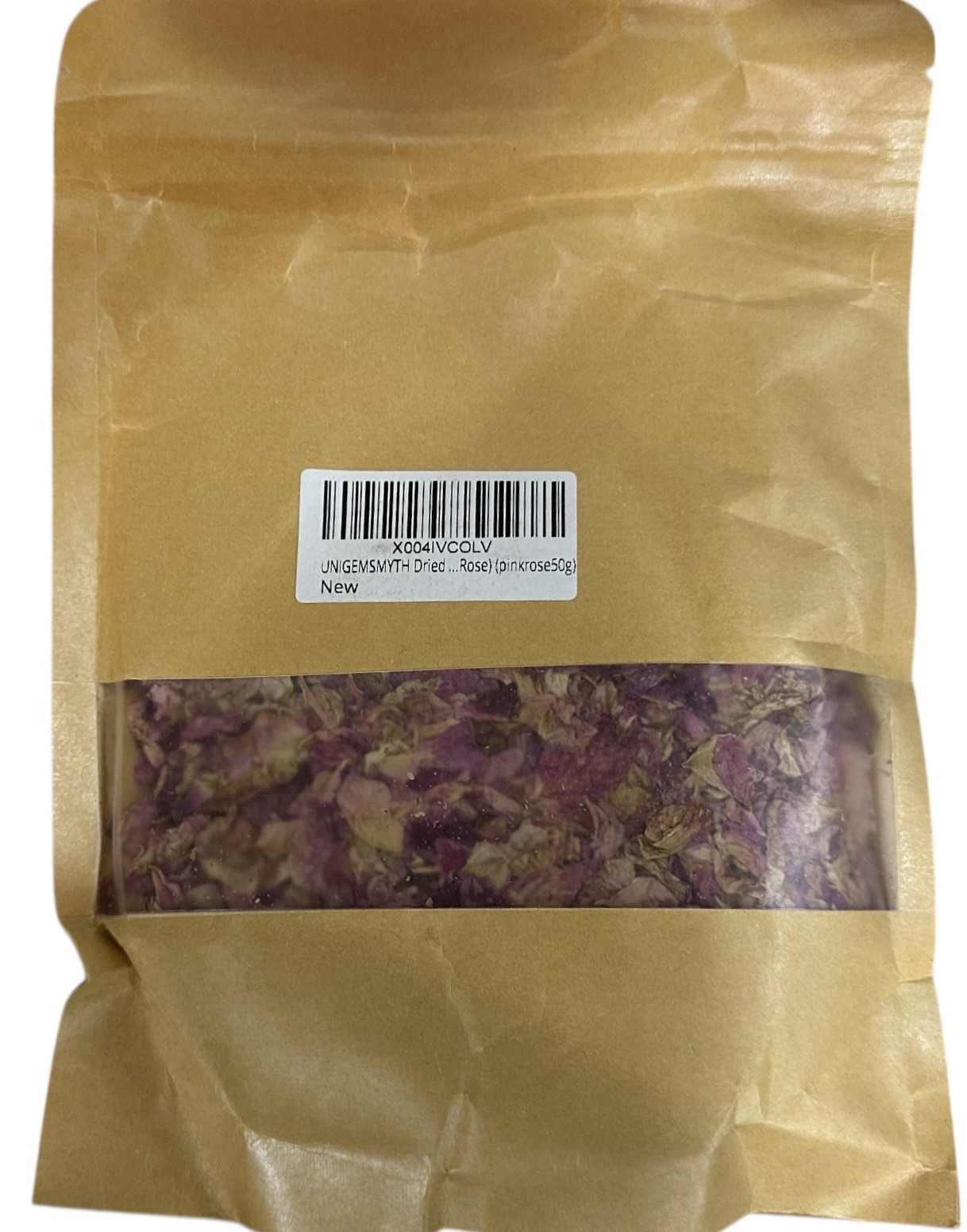 Unigemsmyth Dried Rose Petals/Buds 100% Pure Red Rose Tea – Caffeine Free – New!